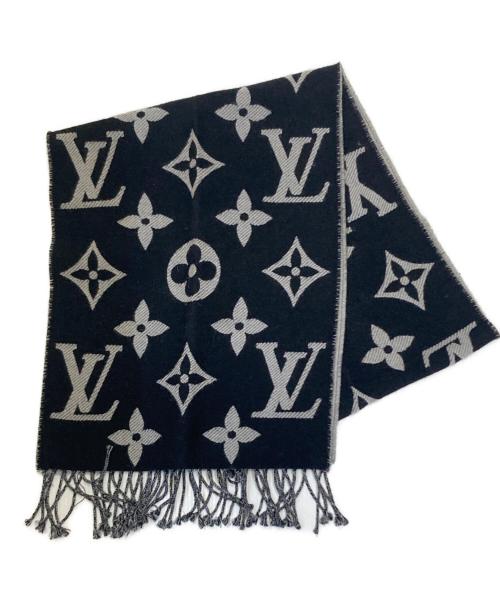 中古・古着通販】LOUIS VUITTON (ルイ ヴィトン) マフラー ブラック