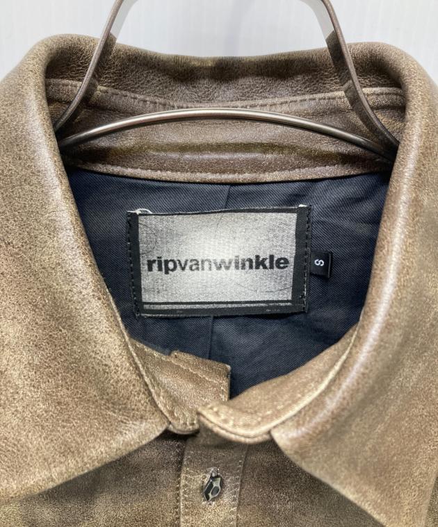 中古・古着通販】ripvanwinkle (リップヴァンウィンクル) レザー