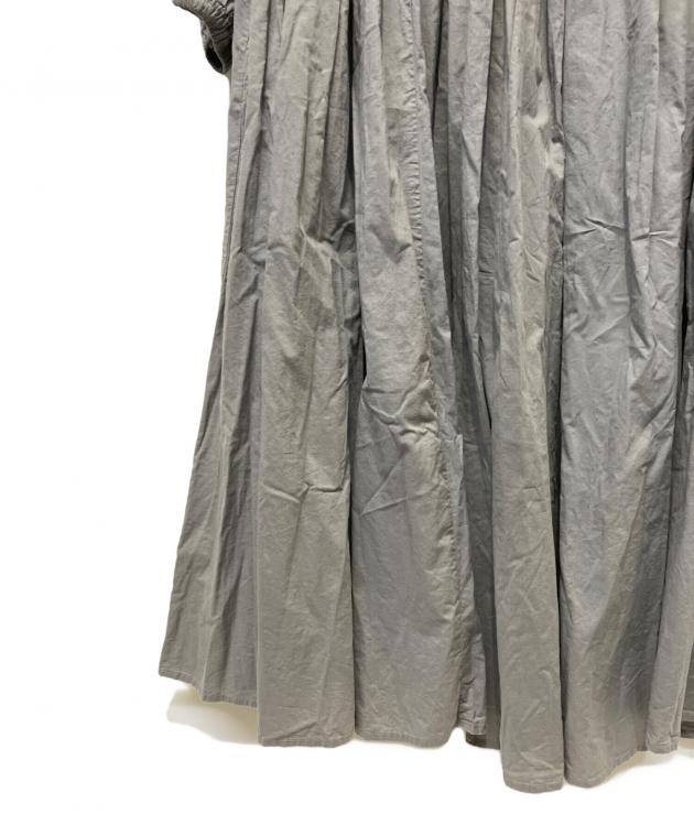 中古・古着通販】BEARDSLEY (ビアズリー) 長袖ワンピース グレー