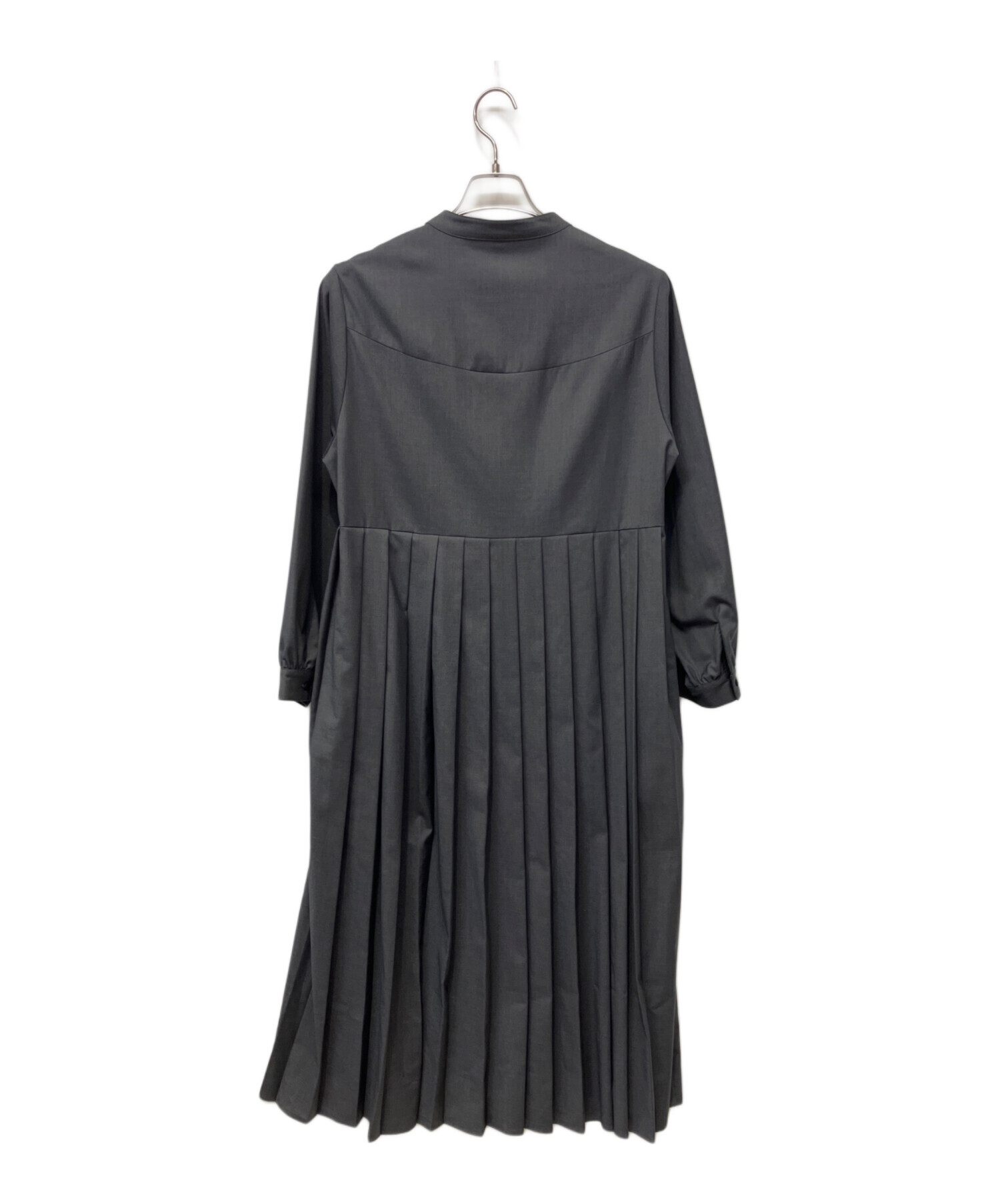 中古・古着通販】kelen (ケレン) 長袖ワンピース グレー サイズ:記載