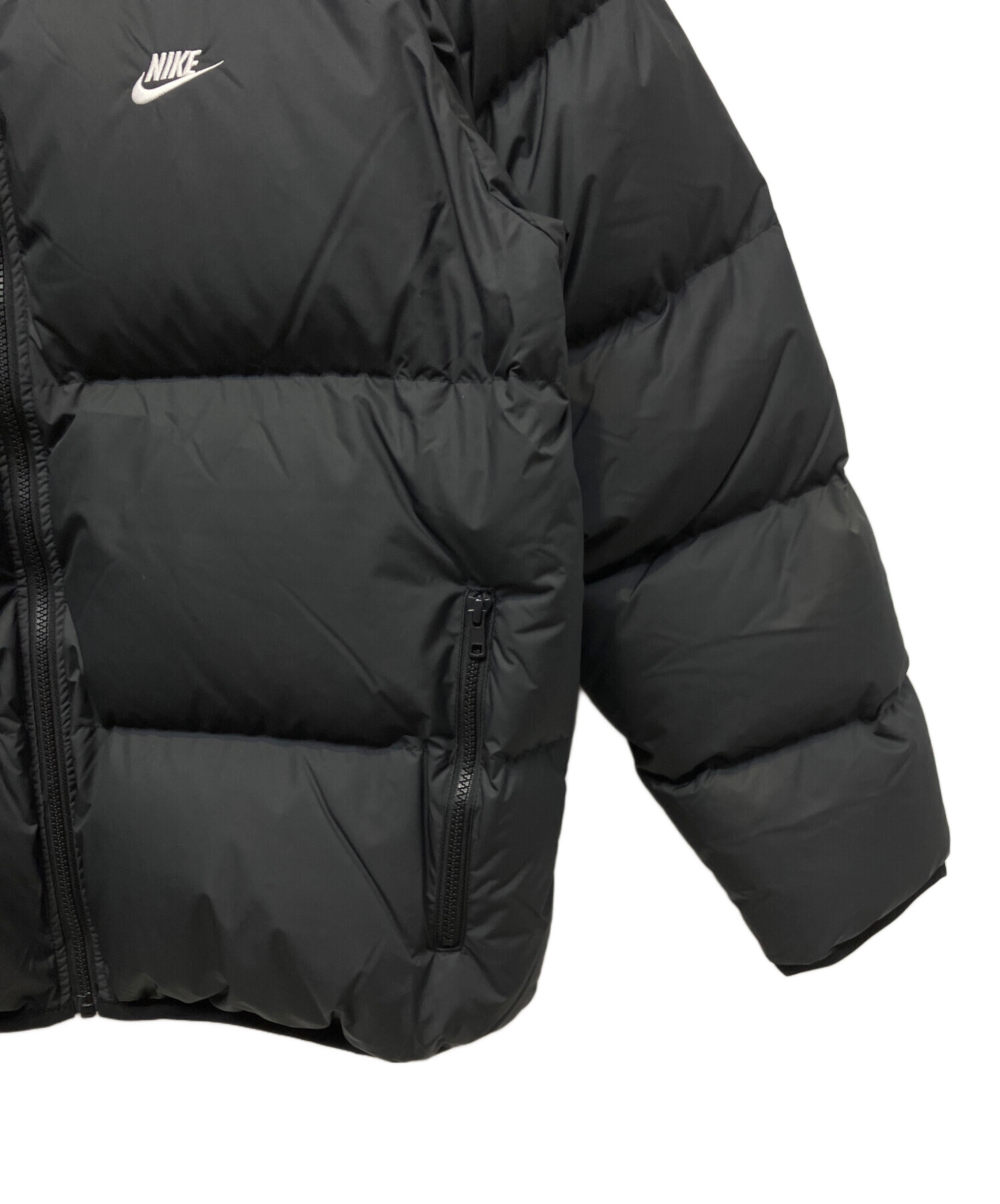 中古・古着通販】NIKE (ナイキ) ダウンジャケット ブラック サイズ:XXL 