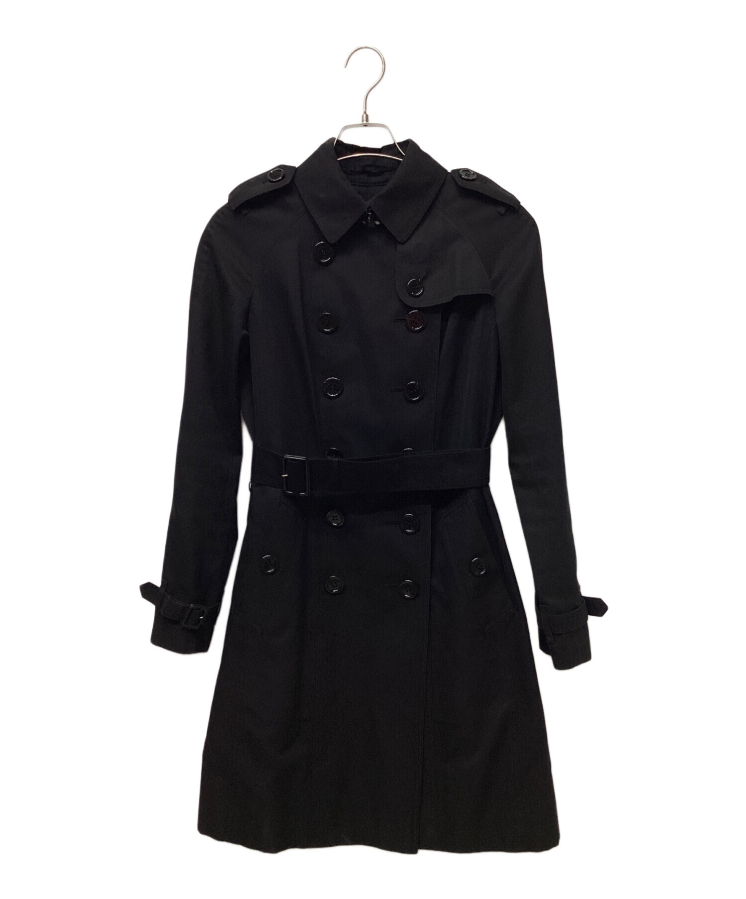 【レア】バーバリーロンドン レディース トレンチコート 黒 burberry/バーバリー通販 | ロング ケンジントン ヘリテージ トレンチ