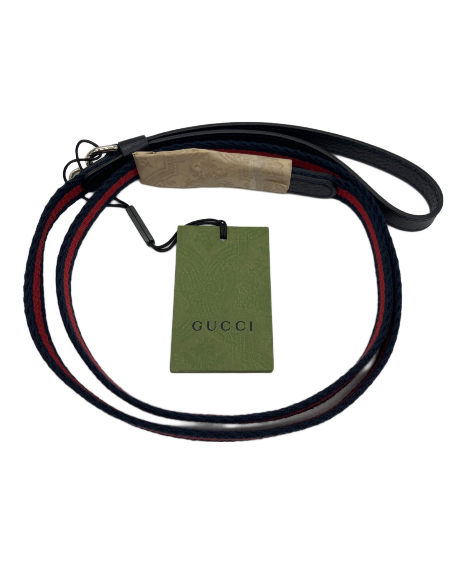 中古・古着通販】GUCCI (グッチ) エクストラスモールペットリード 未