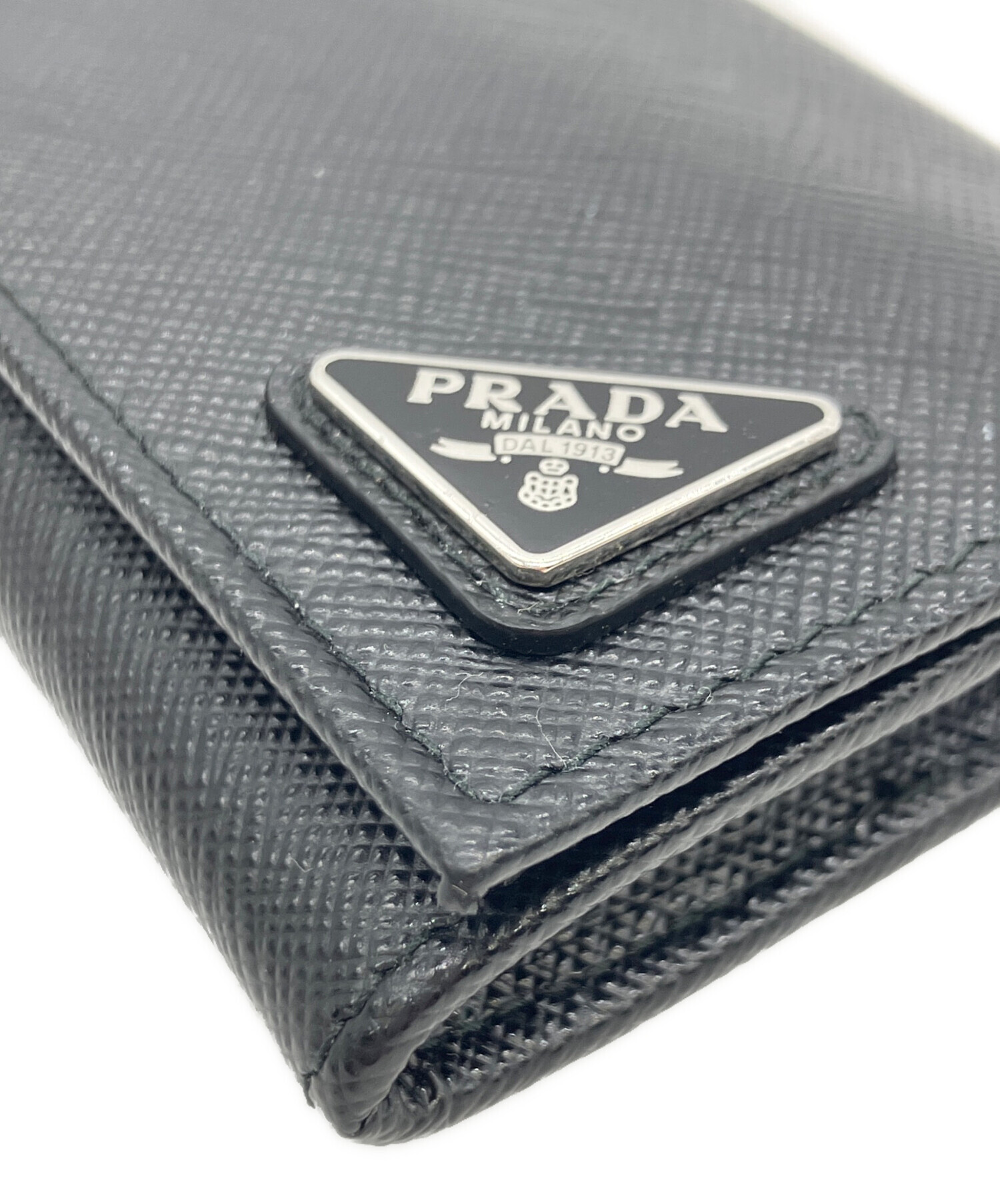 【正規品】PRADA ブラック コインケース 中古・古着通販】PRADA (プラダ) コインケース ブラック｜ブランド