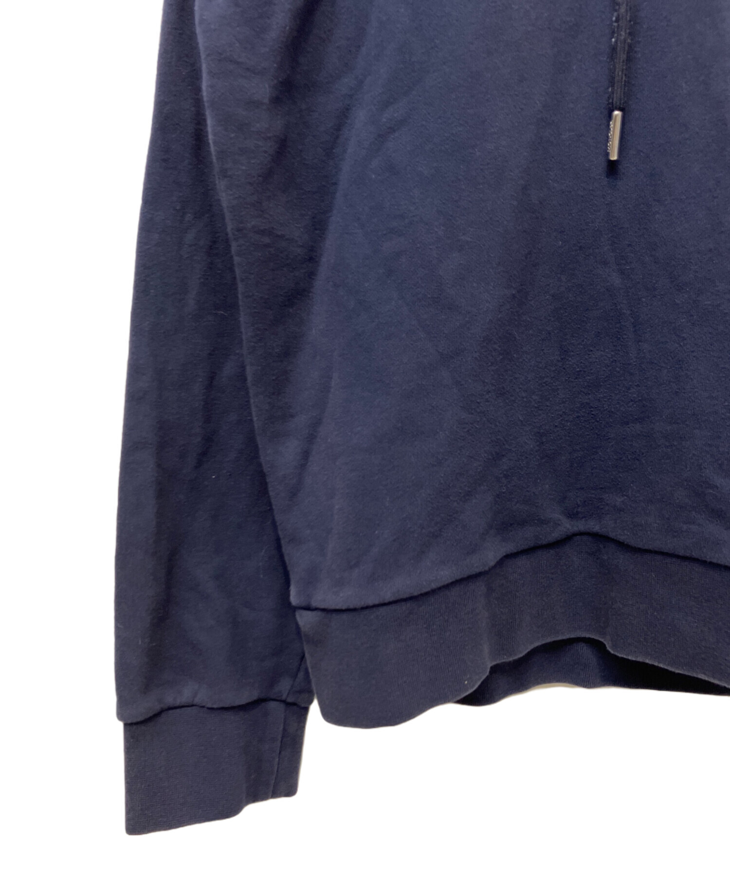 中古・古着通販】MONCLER (モンクレール) パーカー ネイビー×レッド