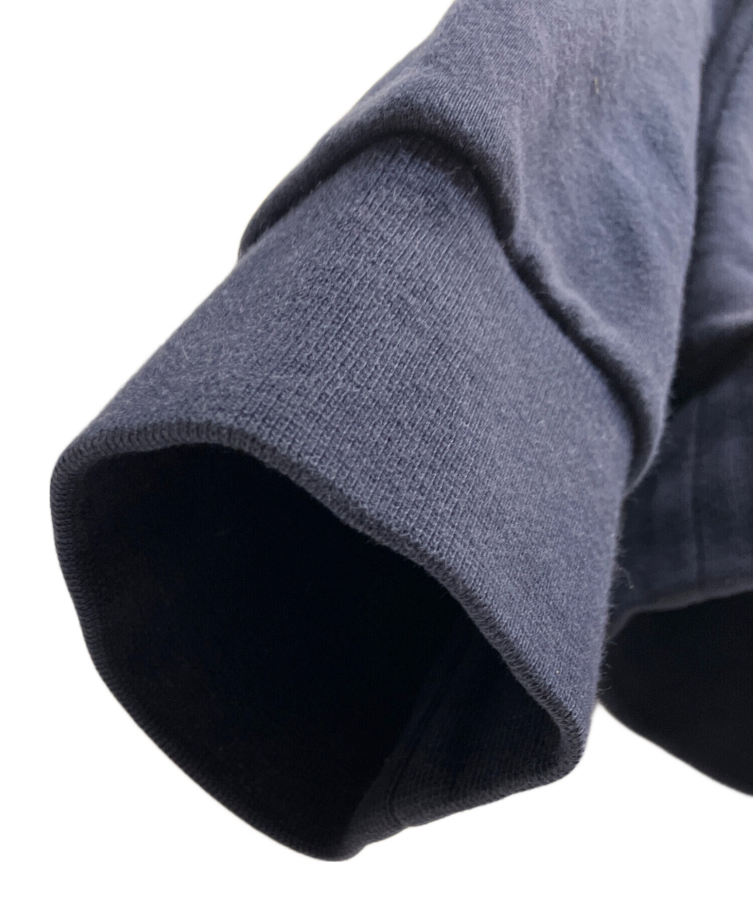 MONCLER モンクレール パーカー メンズ 【古着】【中古】 中古・古着通販】MONCLER (モンクレール) パーカー ネイビー×レッド