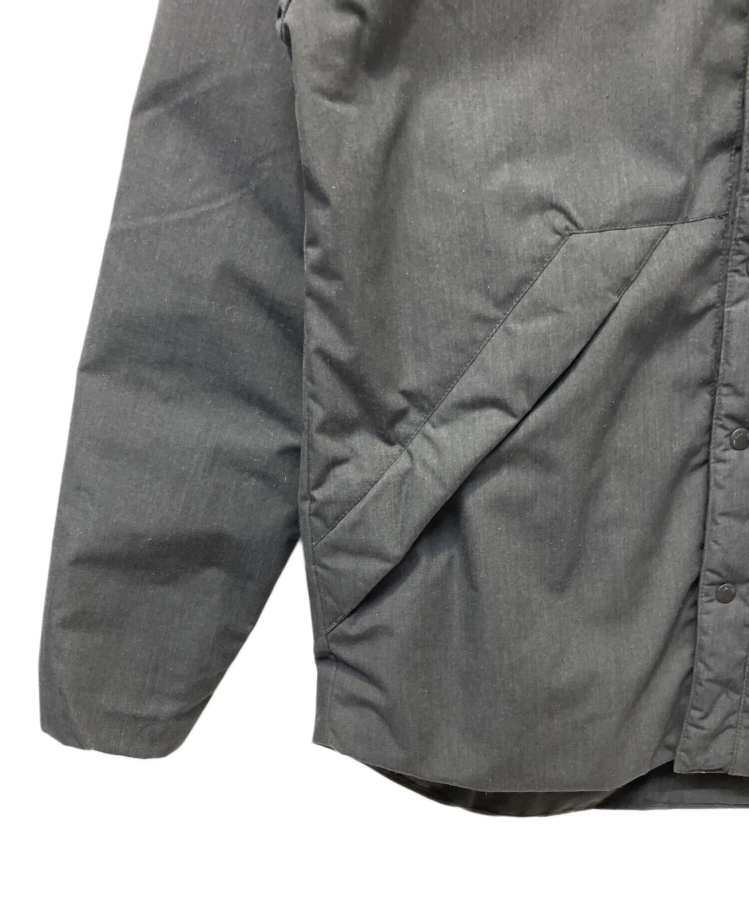 中古・古着通販】NANGA (ナンガ) ダウンジャケット グレー サイズ:M