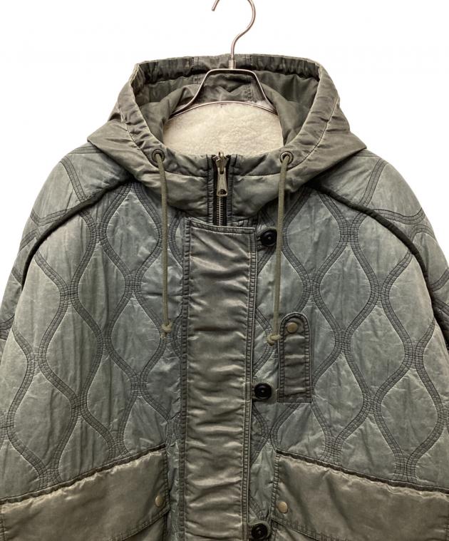 中古・古着通販】DIESEL (ディーゼル) モッズコート オリーブ サイズ