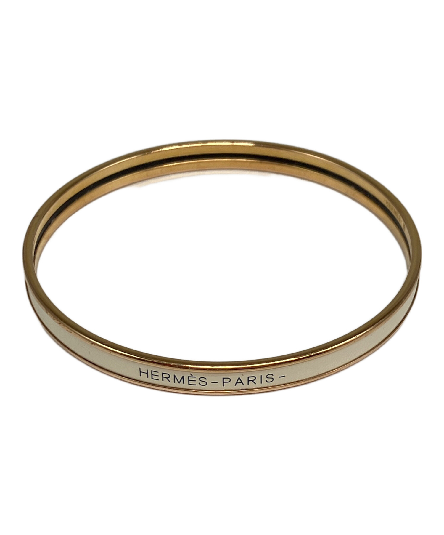 中古・古着通販】HERMES (エルメス) バングル クレーム｜ブランド