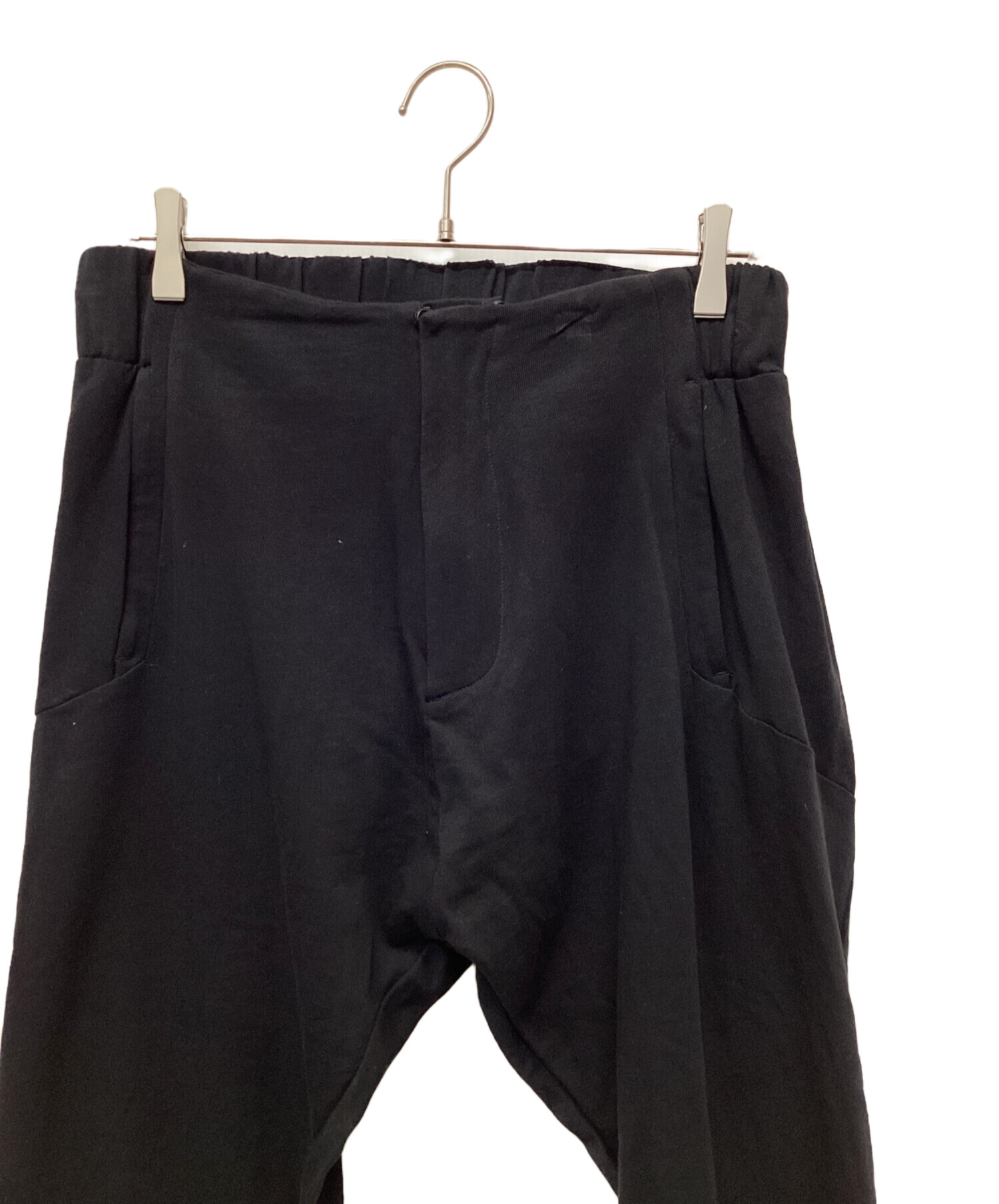 Y-3 ブラック サルエルパンツ M 中古・古着通販】Y-3 (ワイスリー) サルエルパンツ ブラック サイズ:M