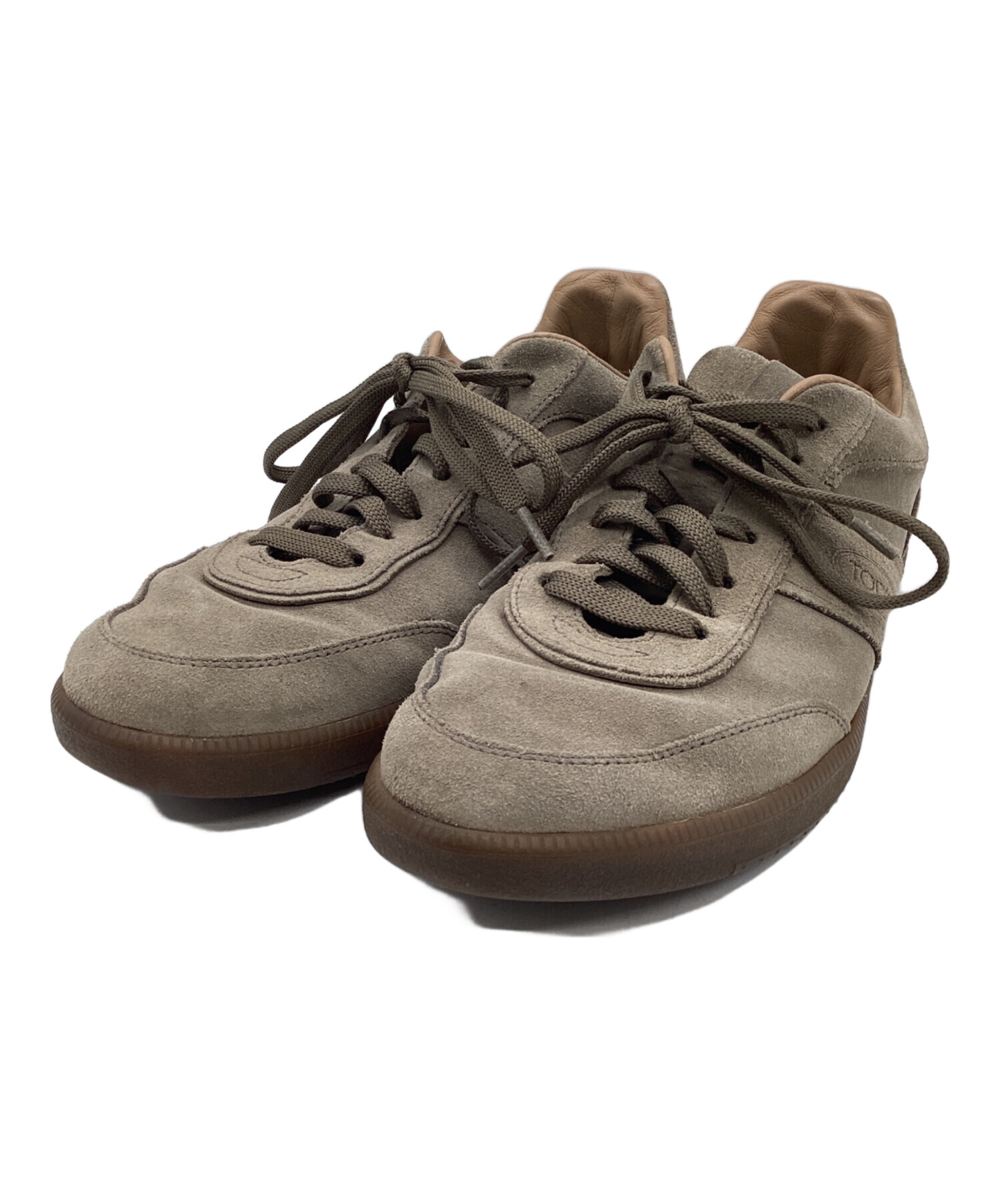 【中古】トッズ TOD'S オックスフォードシューズ レースアップ 6 ブラウン 茶系 レザー  メンズ 中古・古着通販】TOD'S (トッズ) スニーカー ブラウン サイズ:UK6