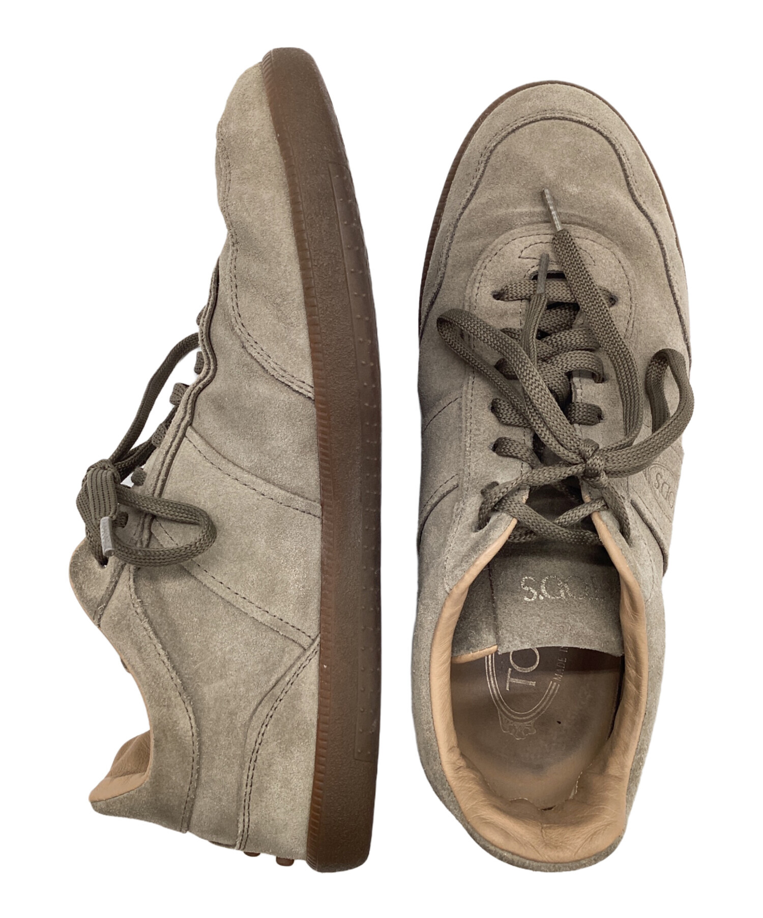 中古・古着通販】TOD'S (トッズ) スニーカー ブラウン サイズ:UK6