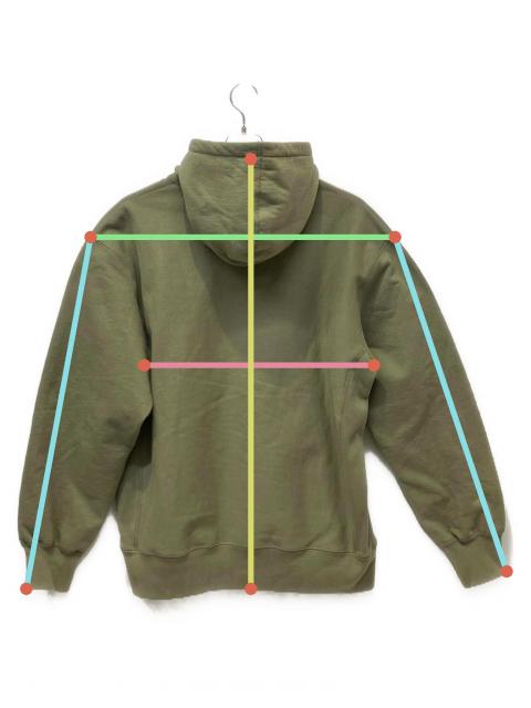 中古・古着通販】Supreme (シュプリーム) パーカー オリーブ サイズ:XL