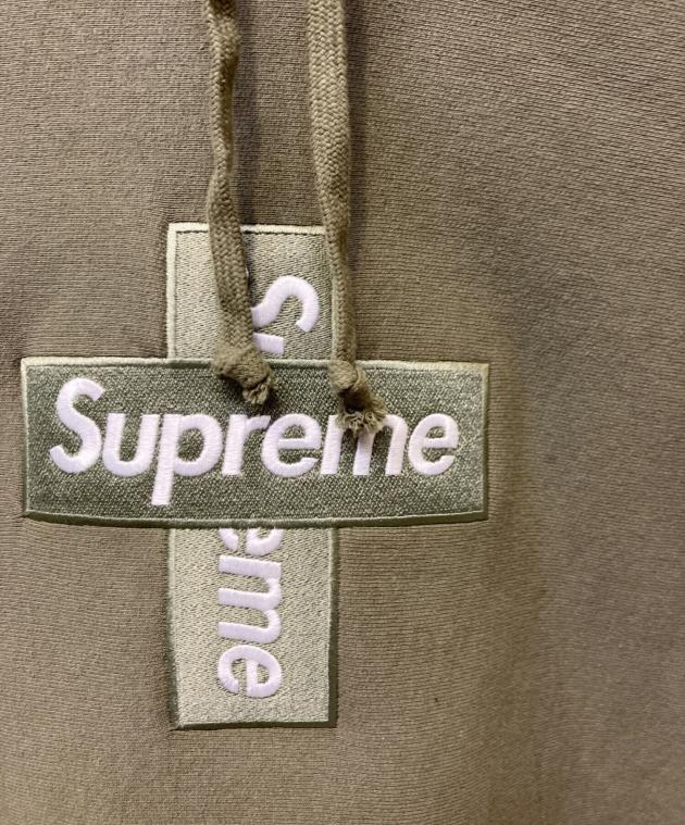 中古・古着通販】Supreme (シュプリーム) パーカー オリーブ サイズ:XL