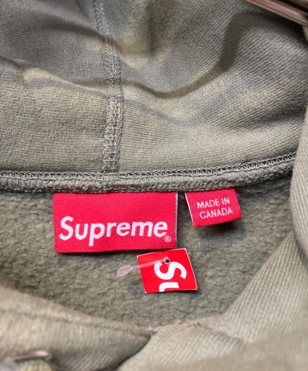 中古・古着通販】Supreme (シュプリーム) パーカー オリーブ サイズ:XL
