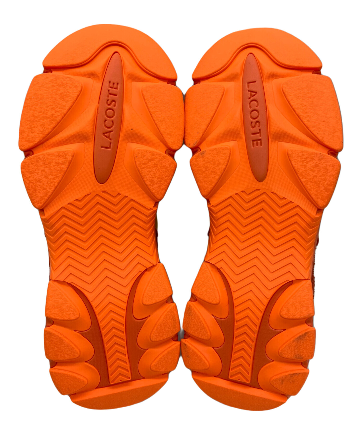 中古・古着通販】LACOSTE (ラコステ) スニーカー オレンジ サイズ:25.5