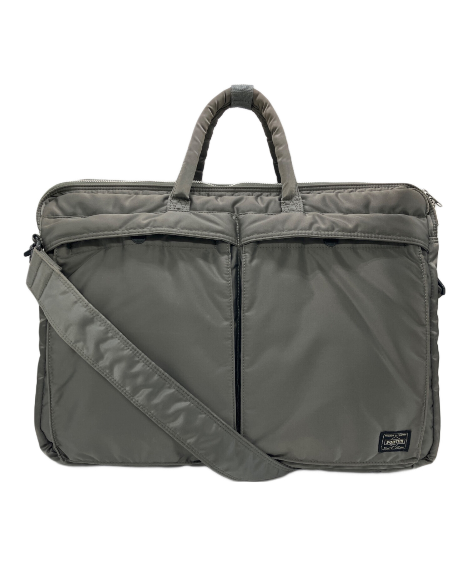 中古・古着通販】PORTER (ポーター) 2WAYバッグ シルバーグレー