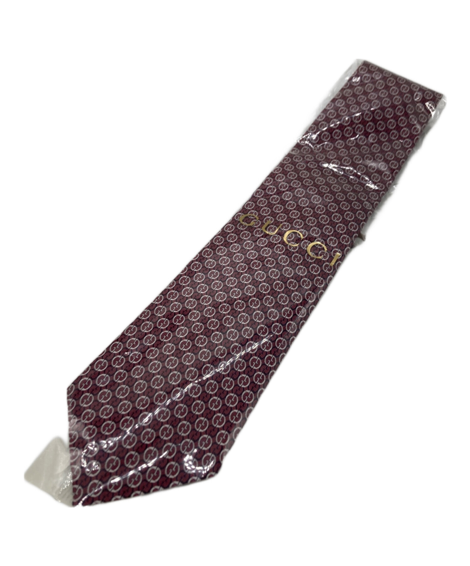 中古・古着通販】GUCCI (グッチ) ネクタイ レッド サイズ:無し 未使用