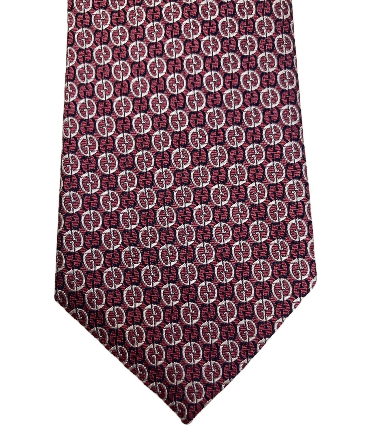 中古・古着通販】GUCCI (グッチ) ネクタイ レッド サイズ:無し 未使用