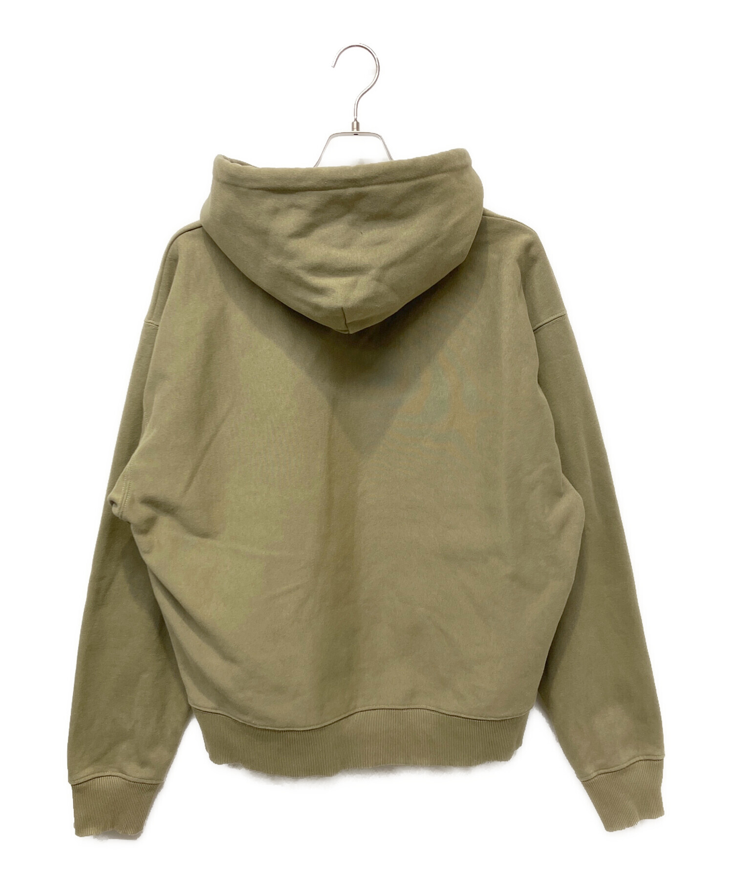 中古・古着通販】stussy (ステューシー) プルオーバーパーカー カーキ