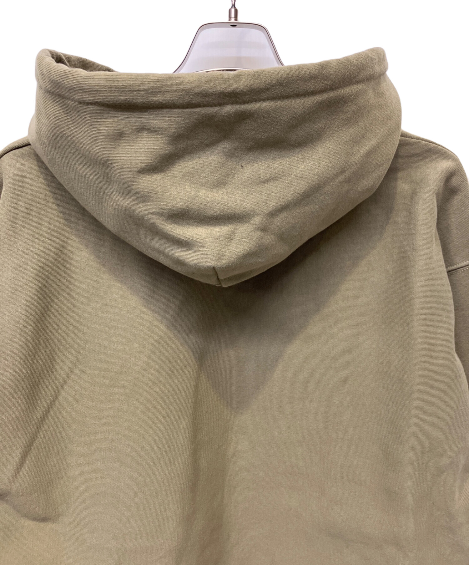 中古・古着通販】stussy (ステューシー) プルオーバーパーカー カーキ