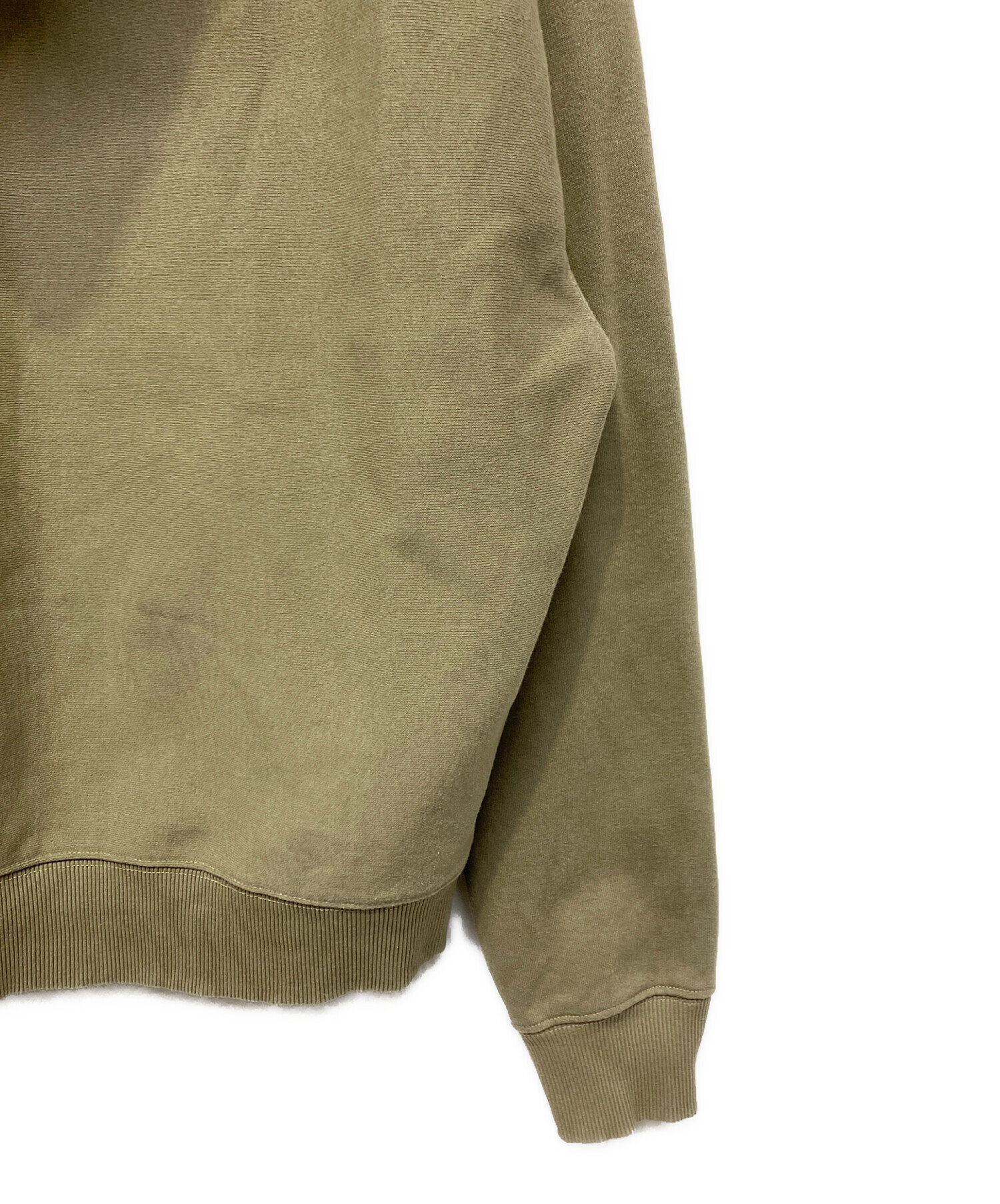中古・古着通販】stussy (ステューシー) プルオーバーパーカー カーキ