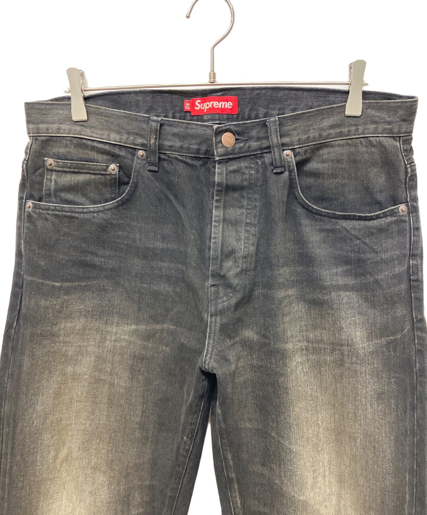 中古・古着通販】Supreme (シュプリーム) デニムパンツ ブラック