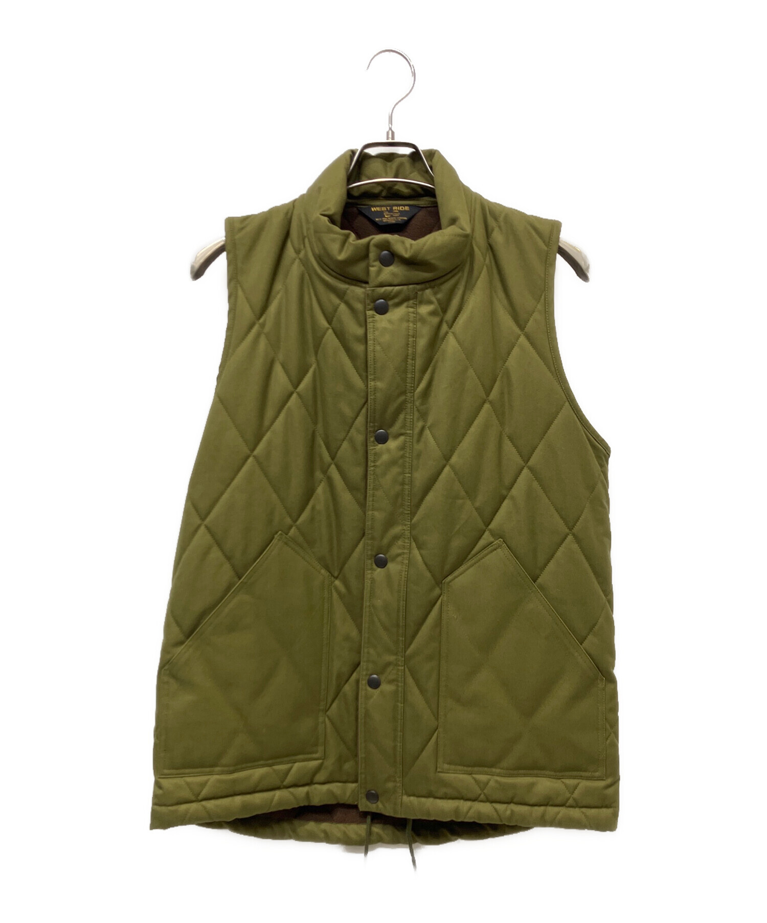 中古・古着通販】WEST RIDE (ウエストライド) MID VENTILE VEST カーキ