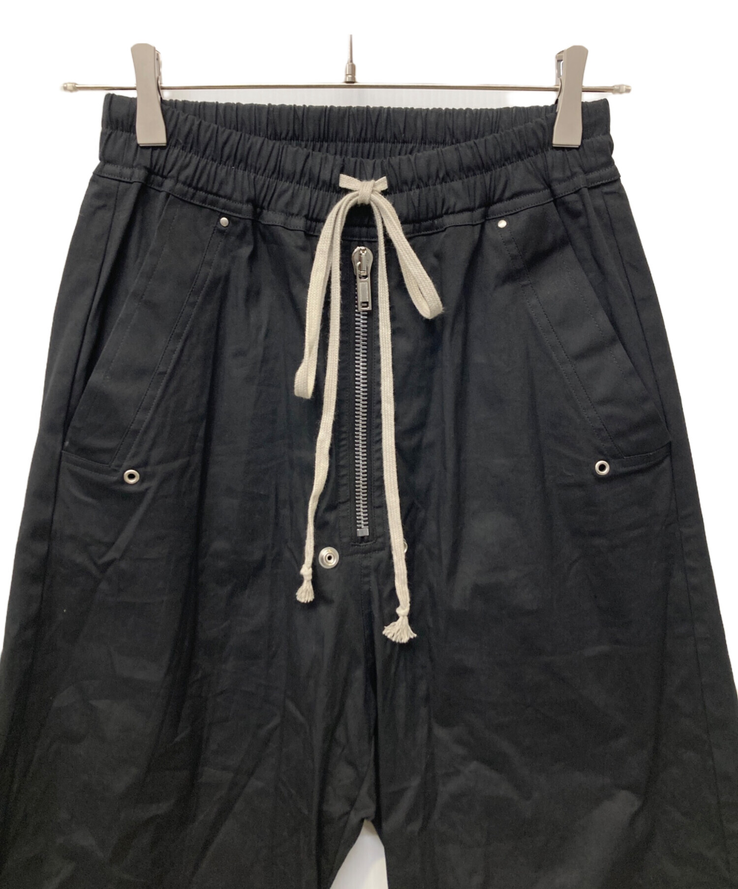中古・古着通販】RICK OWENS (リックオウエンス) パンツ ブラック