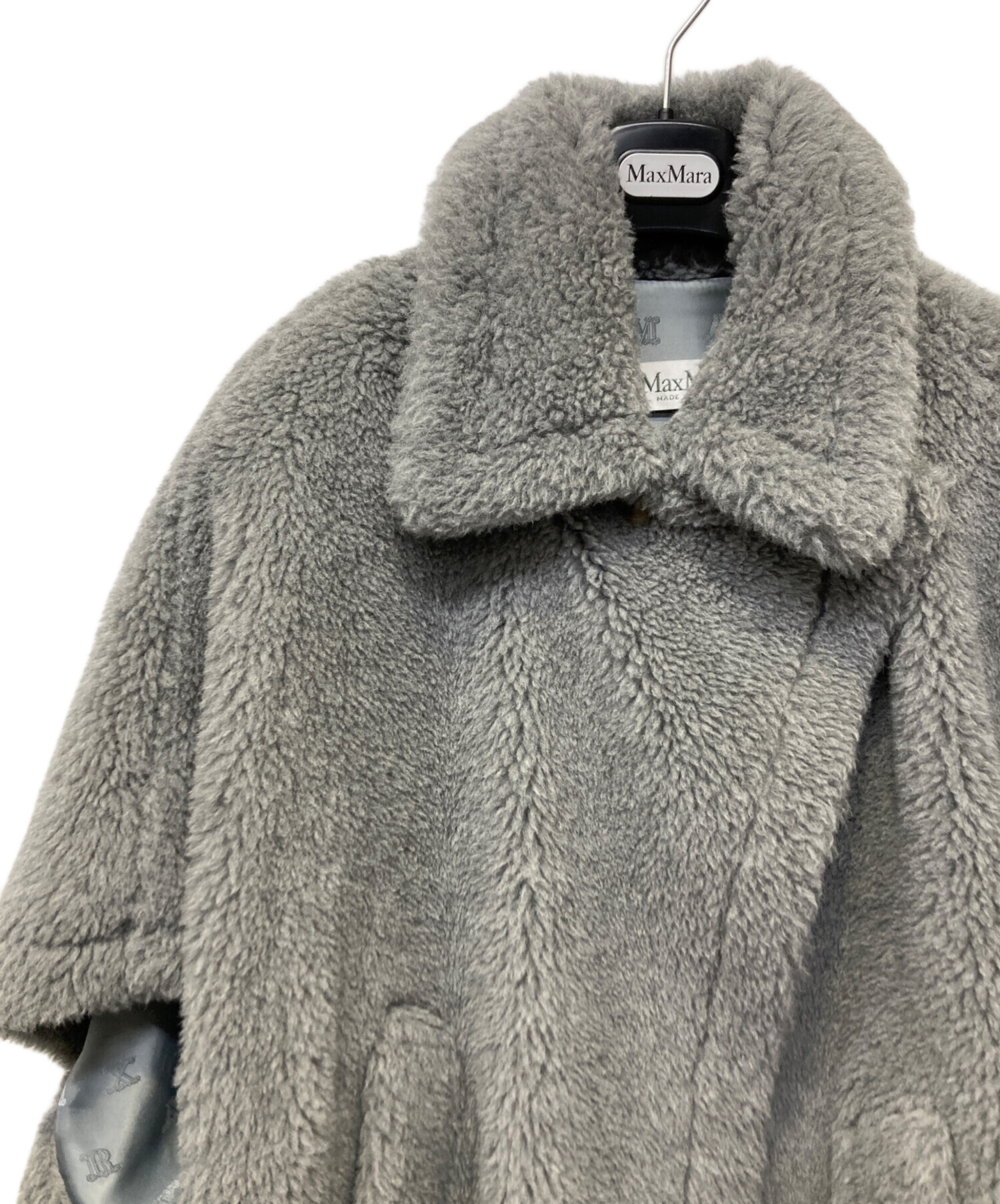 中古・古着通販】MaxMara (マックスマーラ) ケープコート グレー