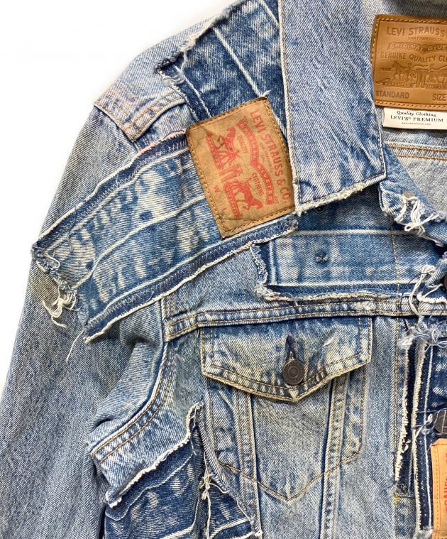 中古・古着通販】LEVI'S (リーバイス) デニムジャケット ブルー サイズ