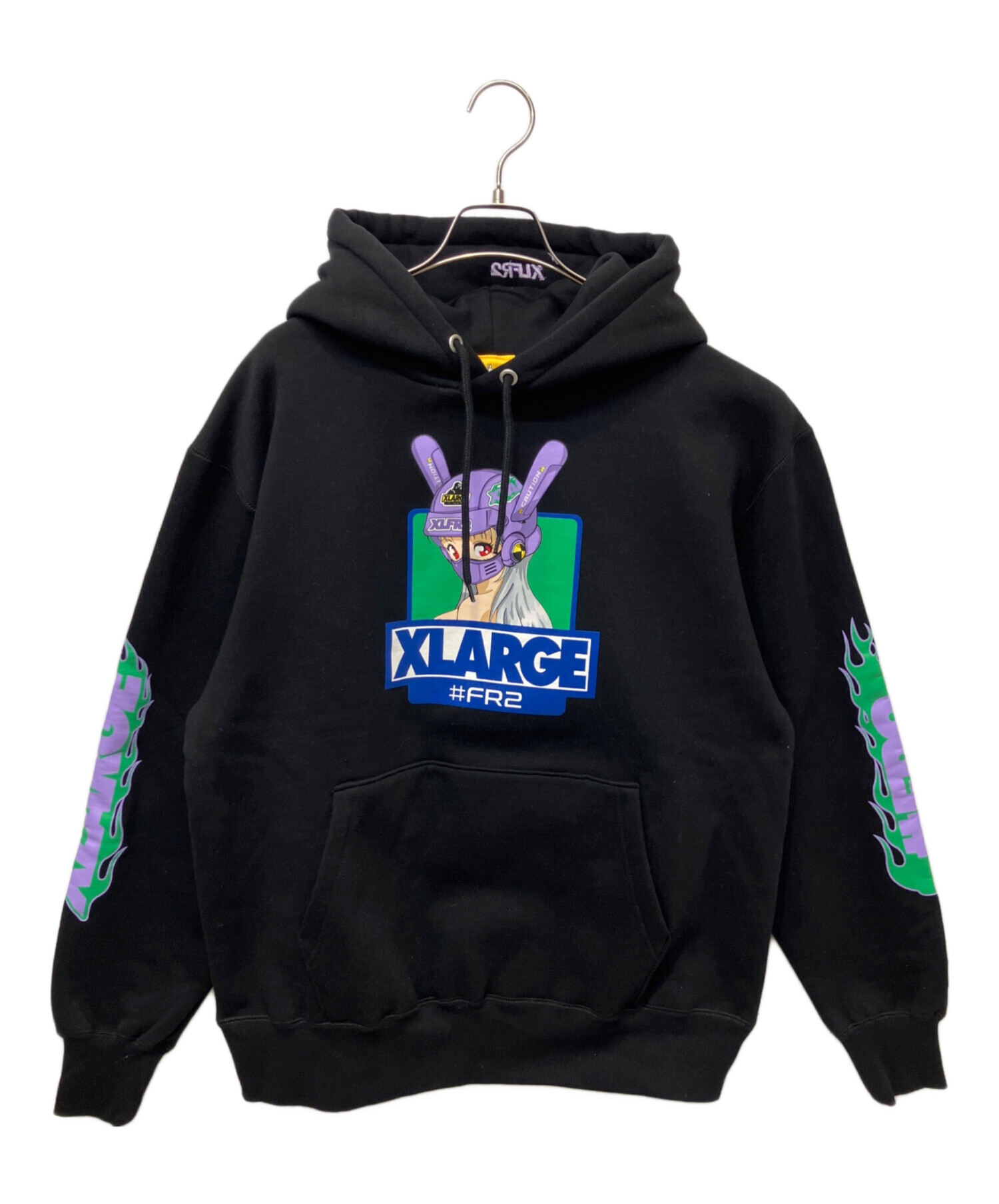 XLARGE FR2 パーカー フーディー XLサイズ 中古・古着通販】X-LARGE (エクストララージ) プルオーバーパーカー