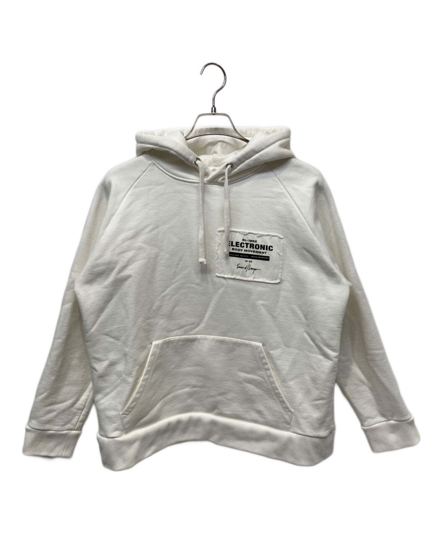 中古・古着通販】SECOND/LAYER (セカンドレイヤー) パーカー ホワイト