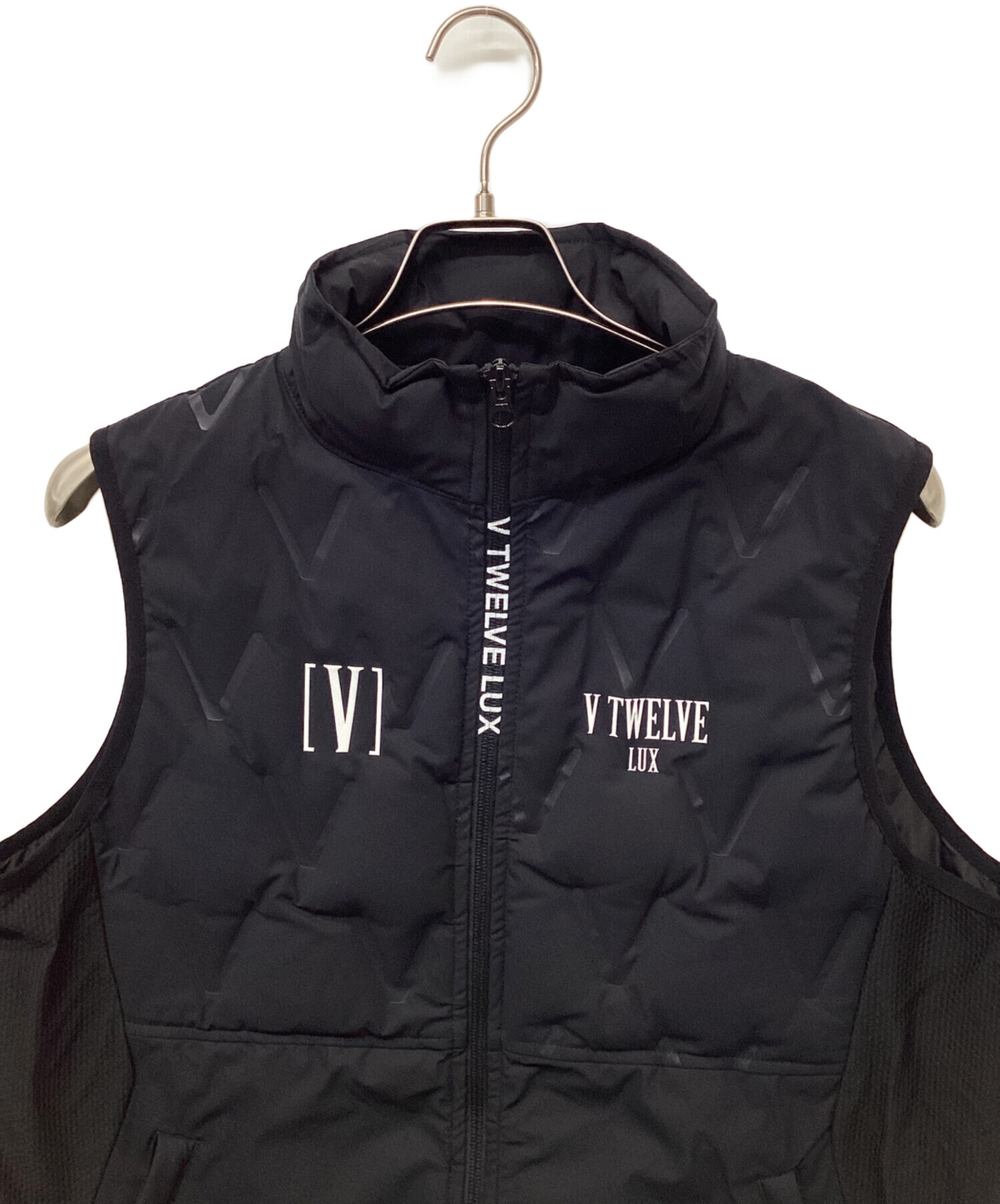 中古・古着通販】V12 (ヴィトゥエルブ) ベスト ブラック サイズ:L