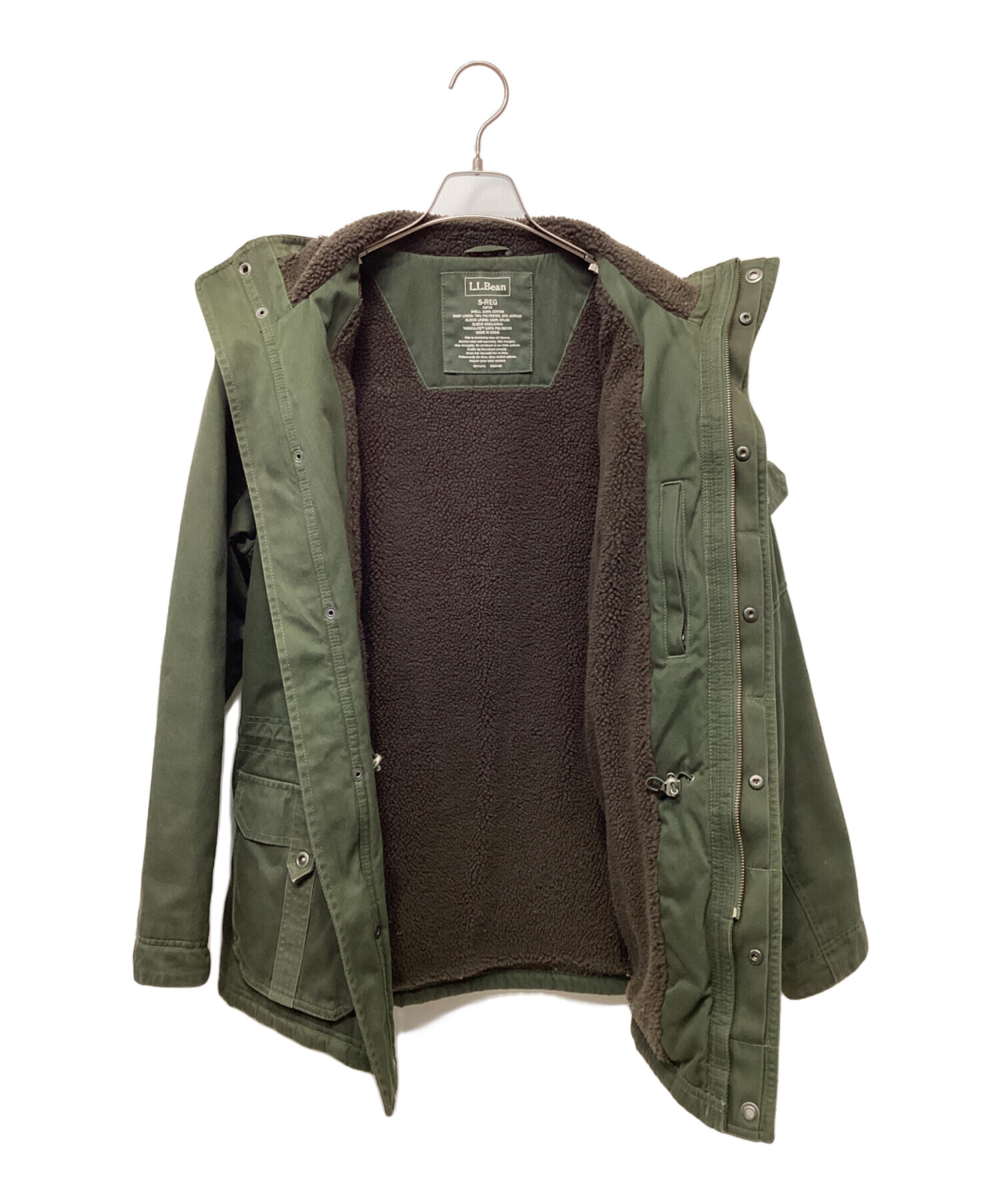 中古・古着通販】L.L.Bean (エルエルビーン) 裏ボアミリタリー