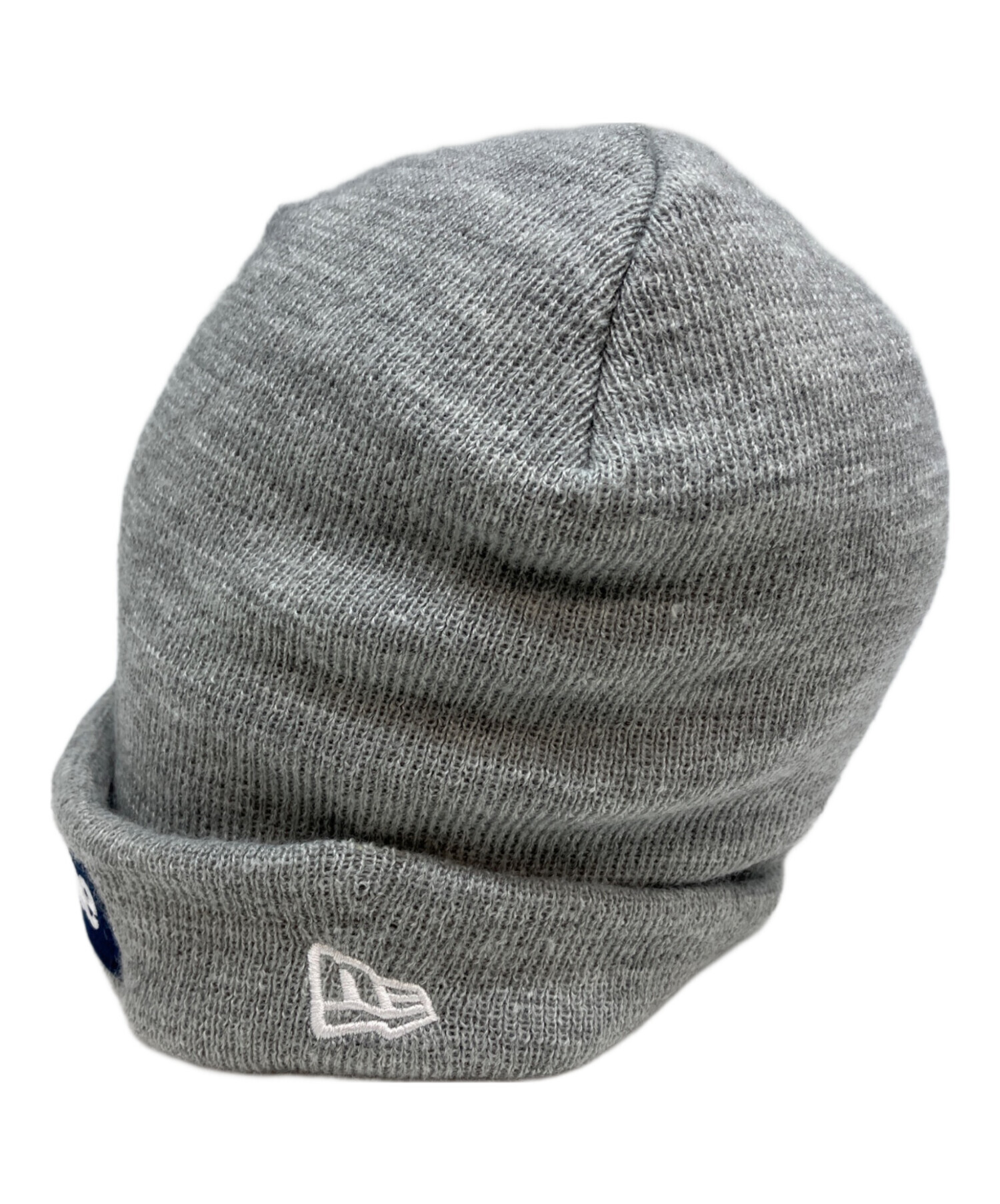 supreme ニット帽 グレー ネイビー 中古・古着通販】SUPREME (シュプリーム) ニット帽 グレー｜ブランド