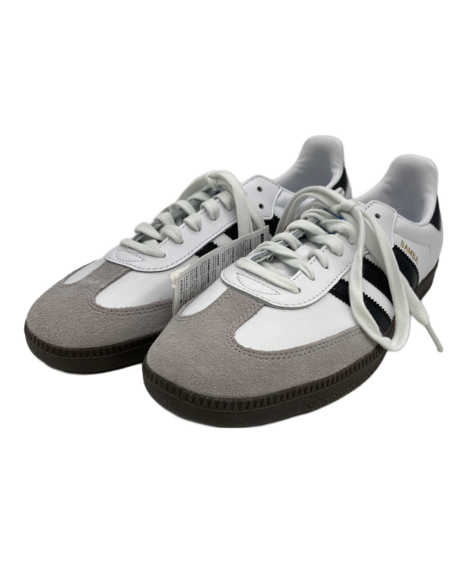 中古・古着通販】adidas (アディダス) Samba OG ホワイト×ブラック