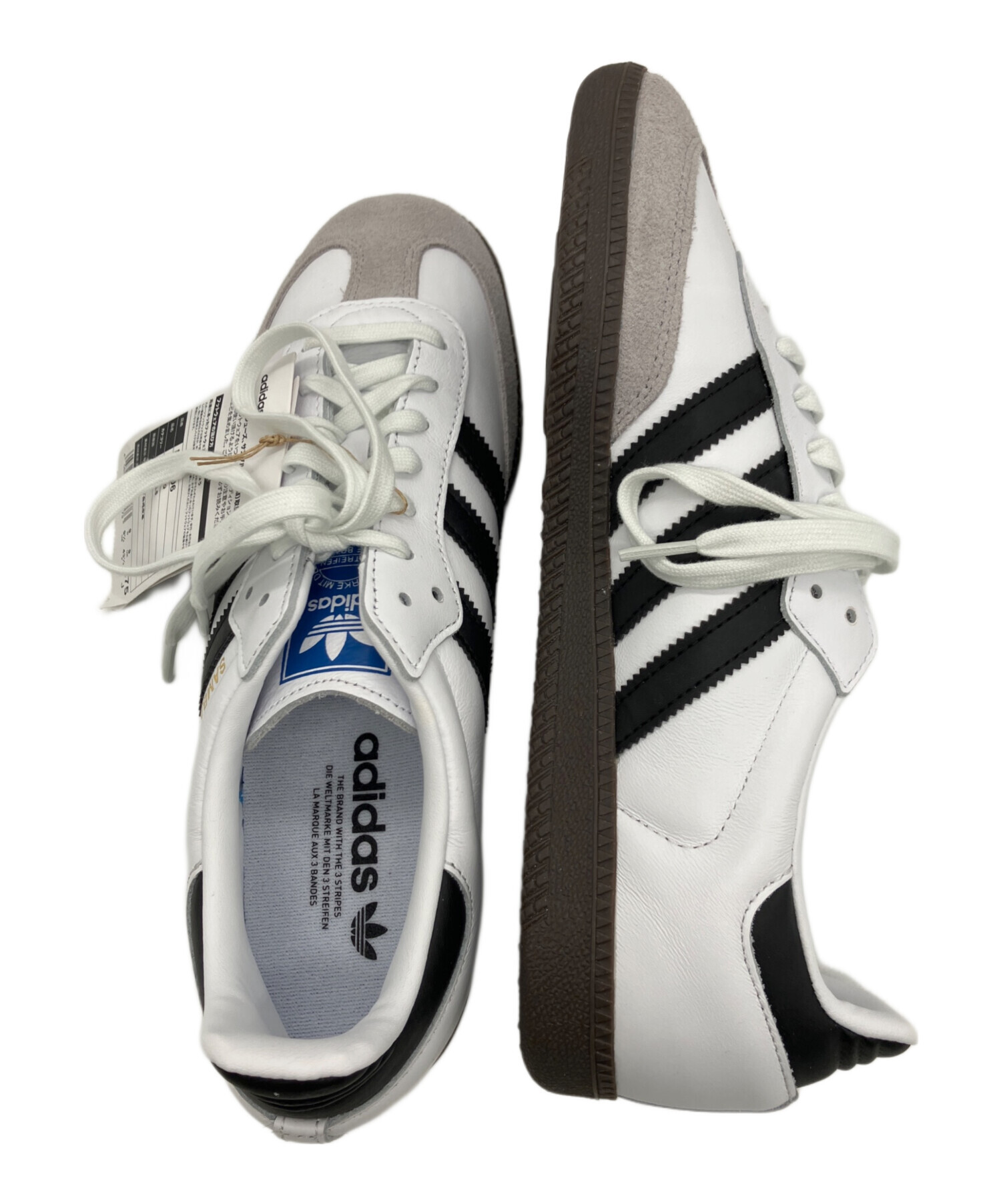 中古・古着通販】adidas (アディダス) Samba OG ホワイト×ブラック