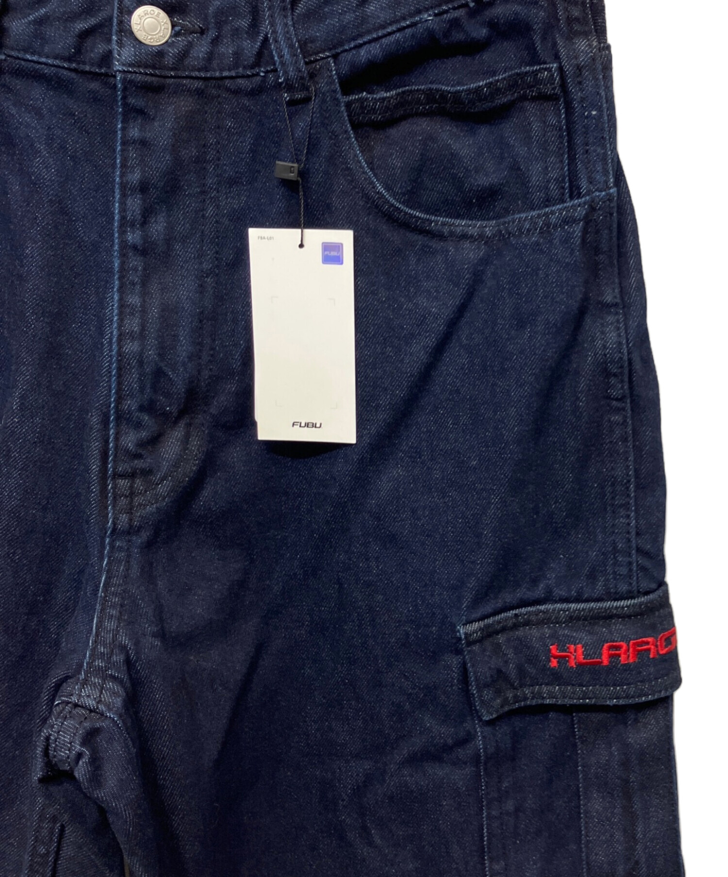 中古・古着通販】FUBU (フブ) X-LARGE (エクストララージ) デニム 