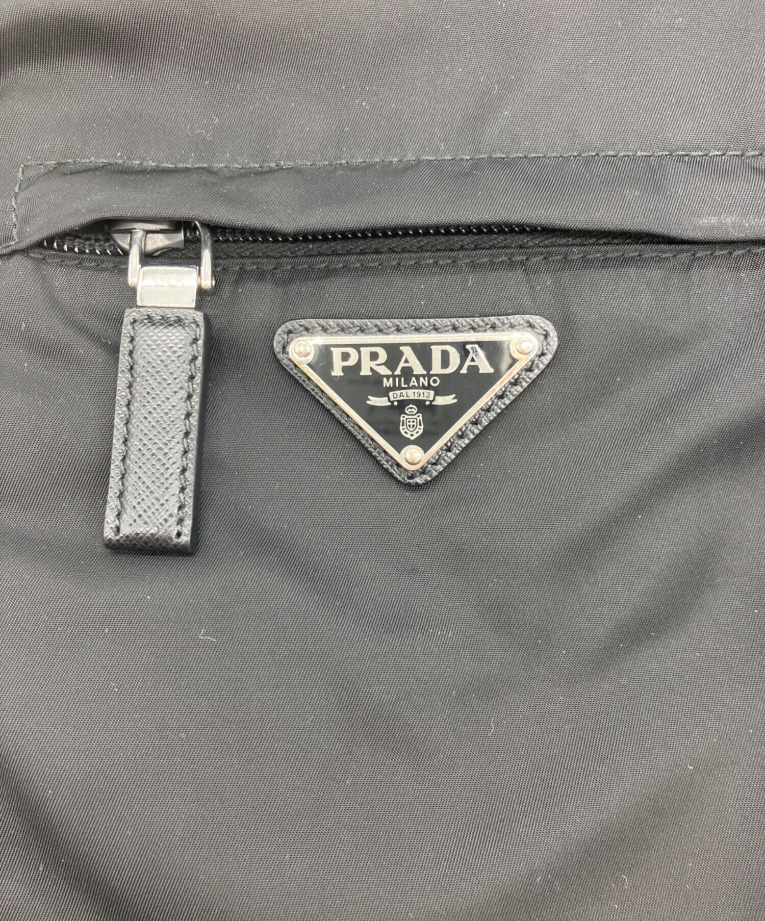 中古・古着通販】PRADA (プラダ) ショルダーバッグ ブラック｜ブランド