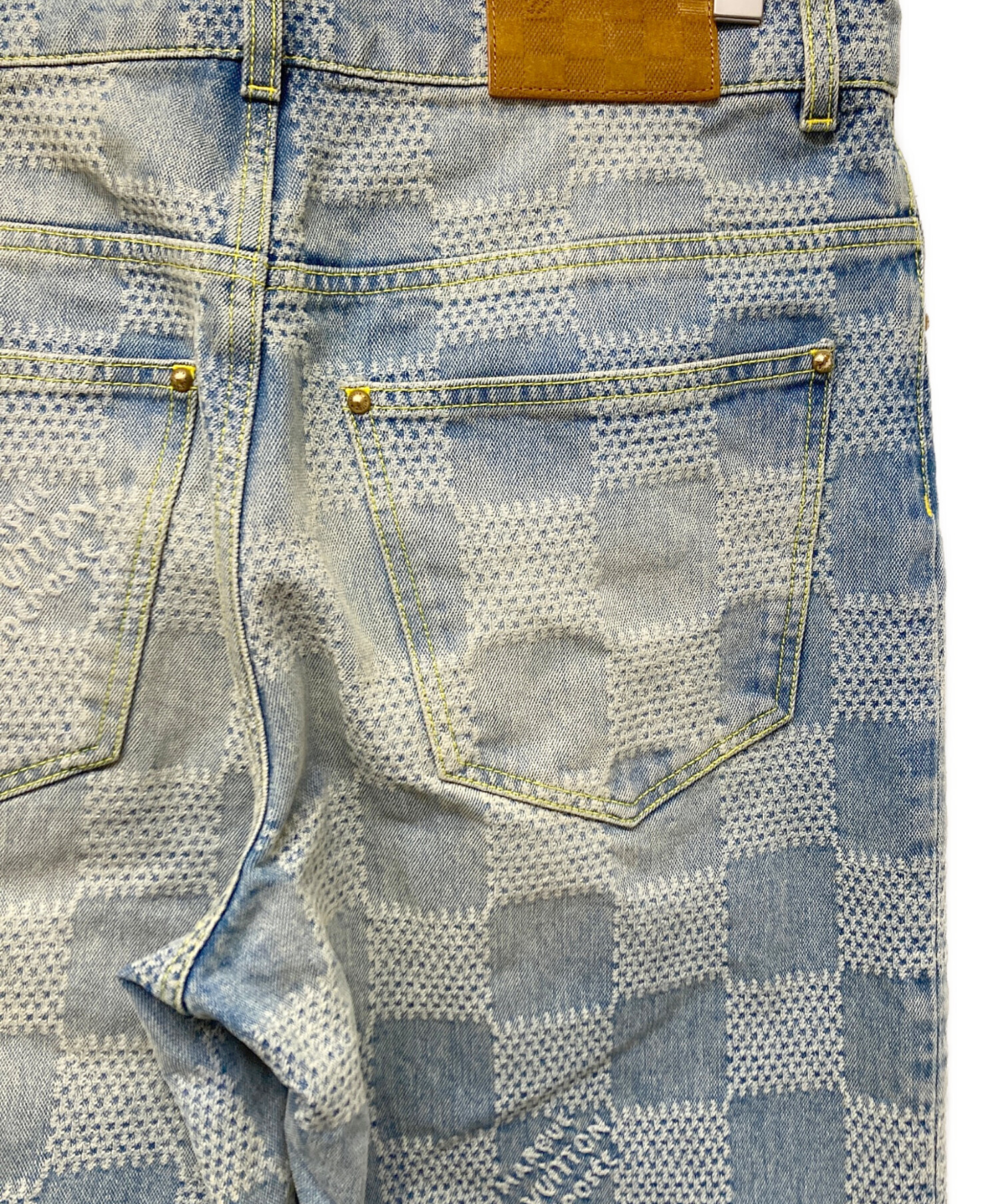 中古・古着通販】LOUIS VUITTON (ルイ ヴィトン) デニムパンツ ブルー