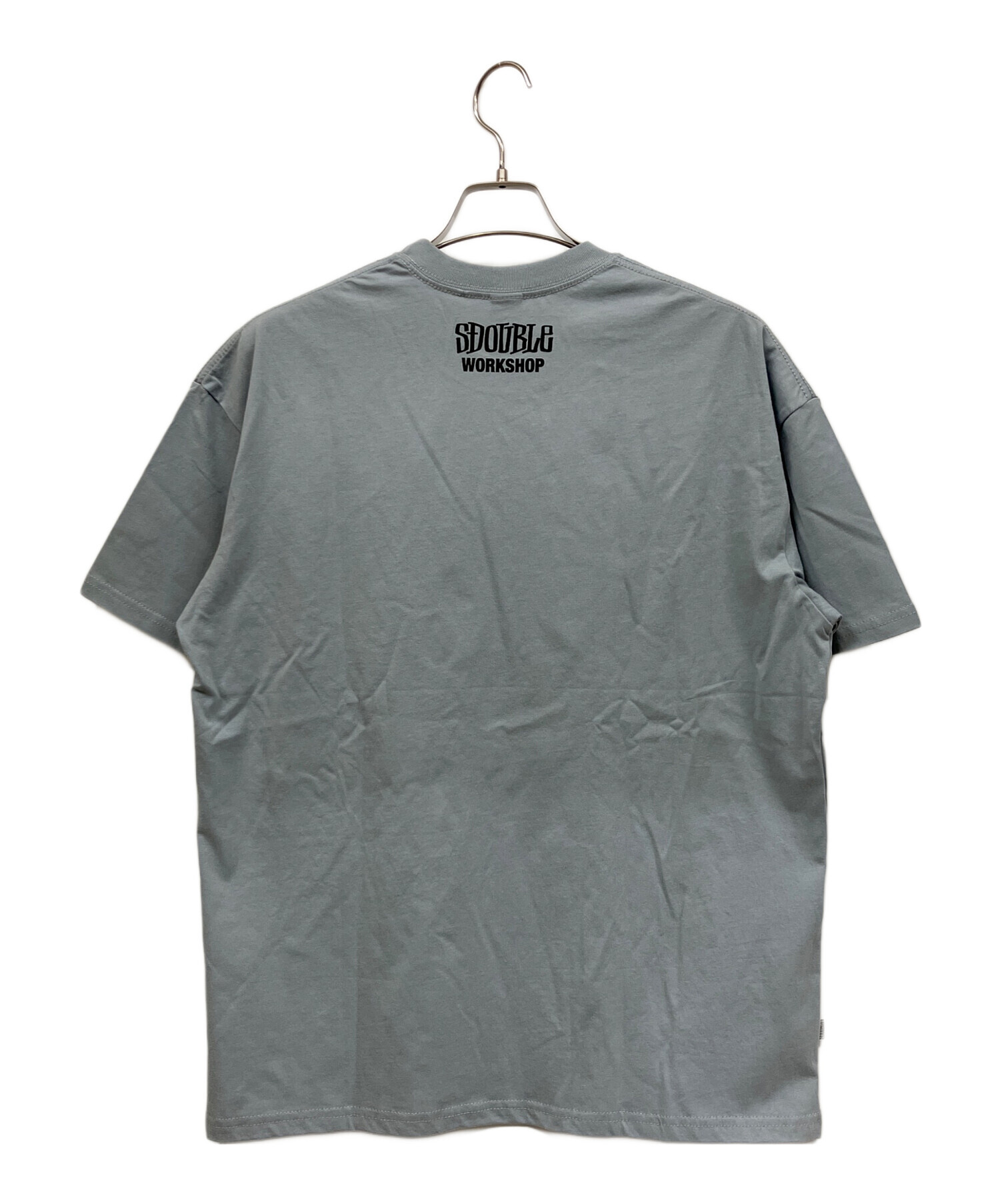 中古・古着通販】S/DOUBLE (エスダブル) 半袖Tシャツ グレー サイズ:M
