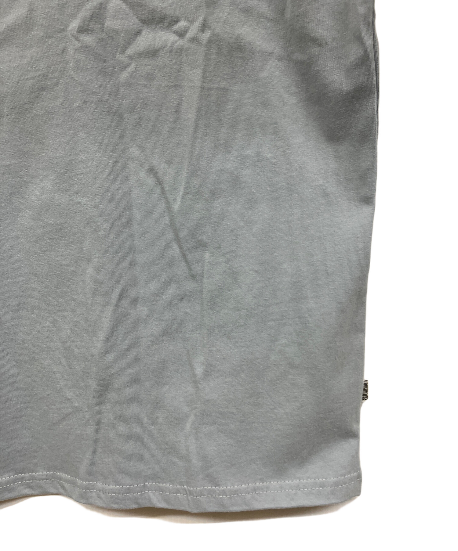 中古・古着通販】S/DOUBLE (エスダブル) 半袖Tシャツ グレー サイズ:M 