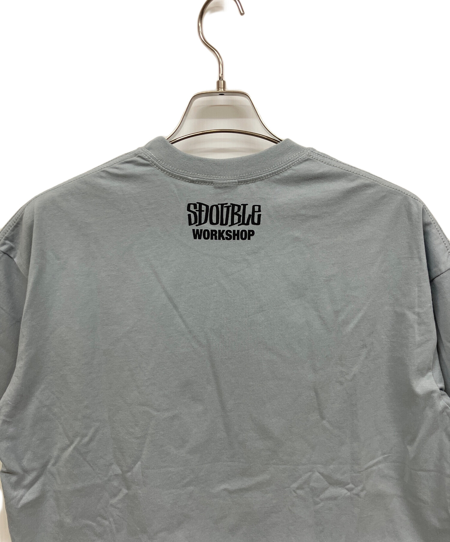 中古・古着通販】S/DOUBLE (エスダブル) 半袖Tシャツ グレー サイズ:M 