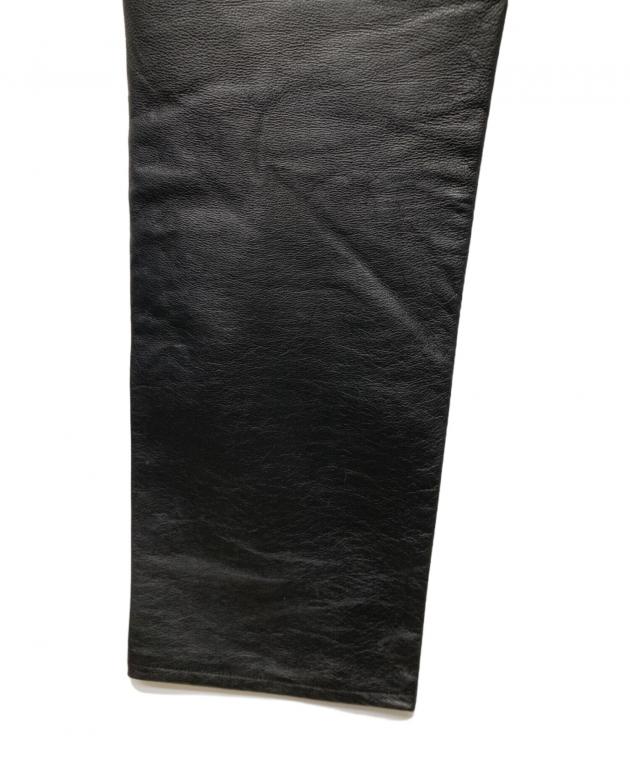 中古・古着通販】Calvin Klein (カルバンクライン) レザーパンツ