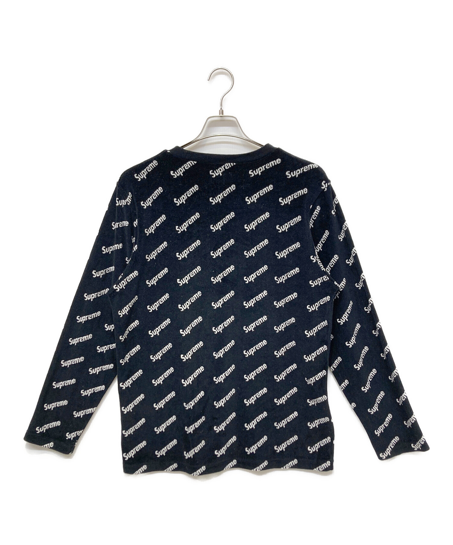 中古・古着通販】Supreme (シュプリーム) 長袖Tシャツ ブラック サイズ 