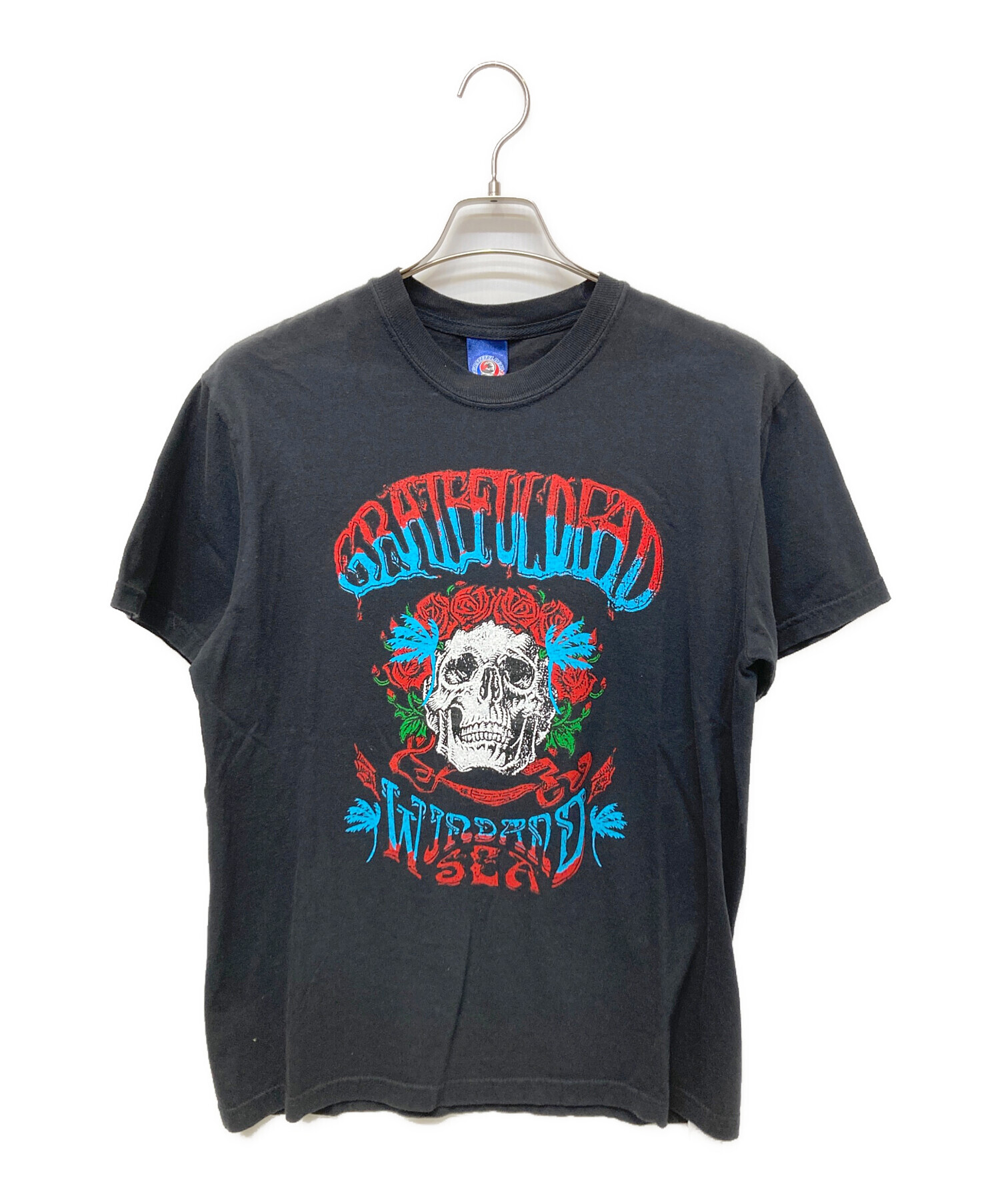 中古・古着通販】WIND AND SEA (ウィンダンシー) 半袖Tシャツ ブラック