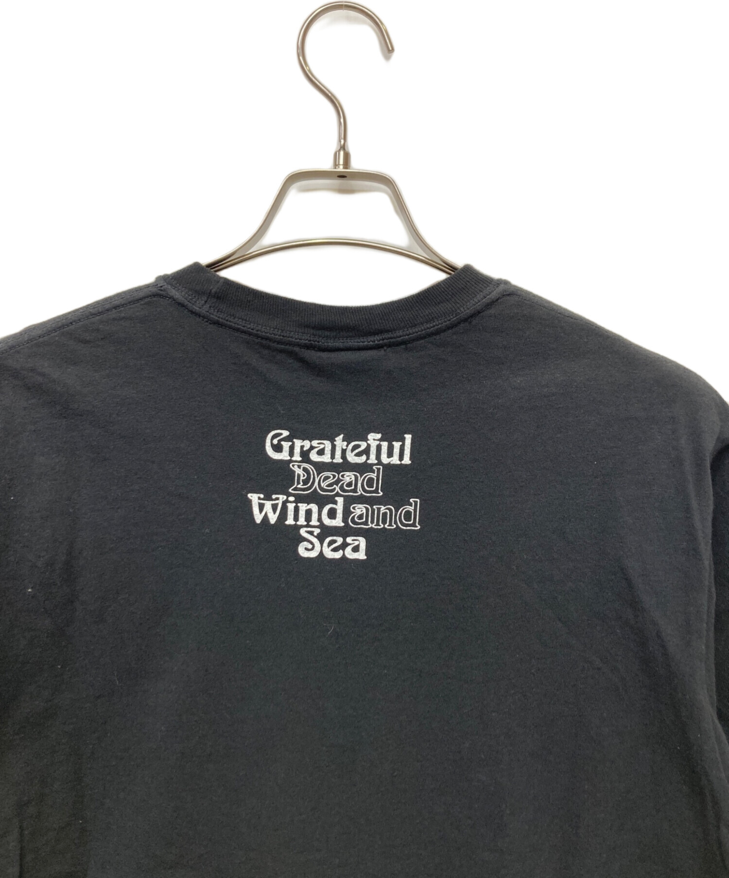 中古・古着通販】WIND AND SEA (ウィンダンシー) 半袖Tシャツ ブラック