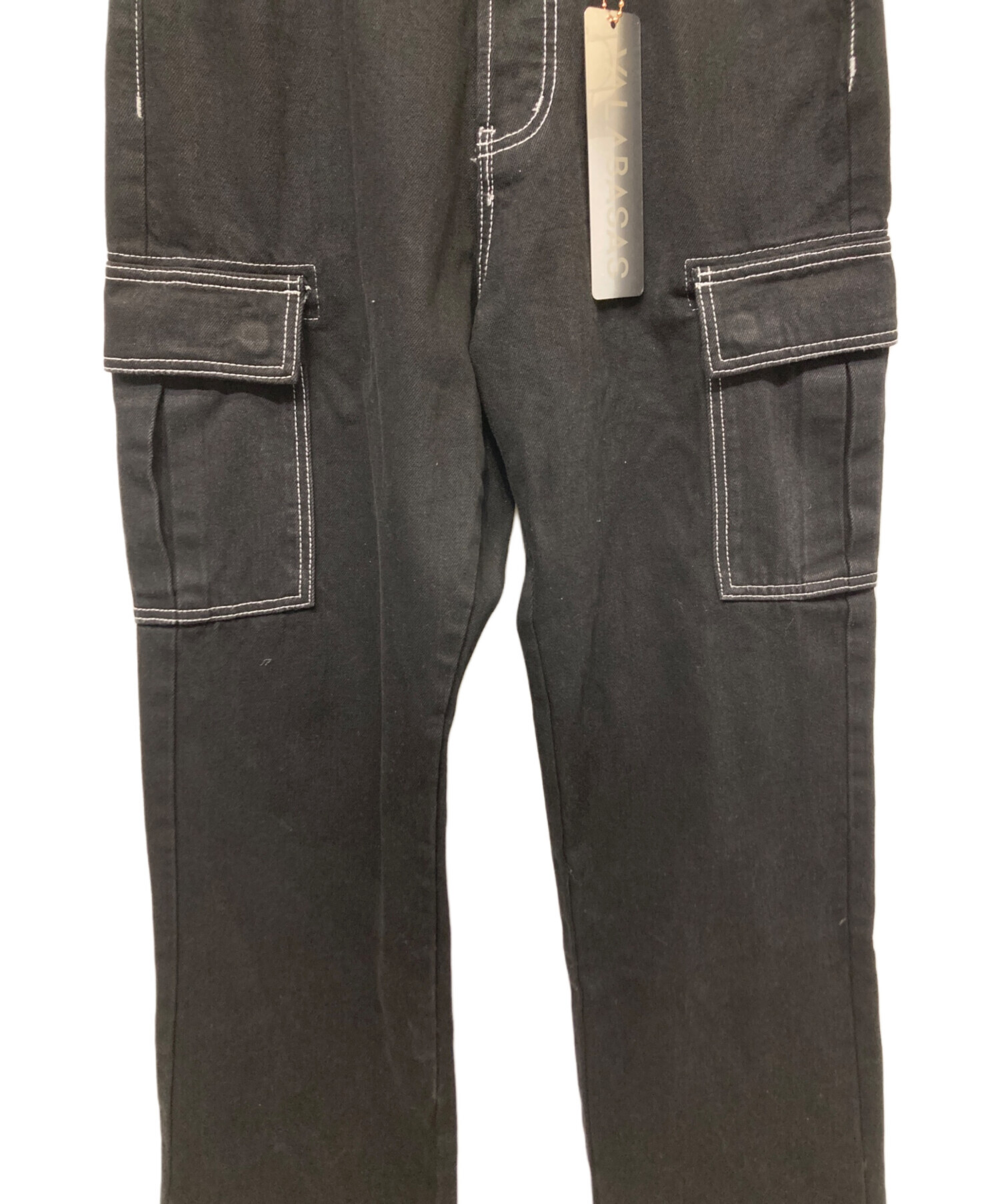 中古・古着通販】VALABASAS (バラバサス) カーゴパンツ ブラック