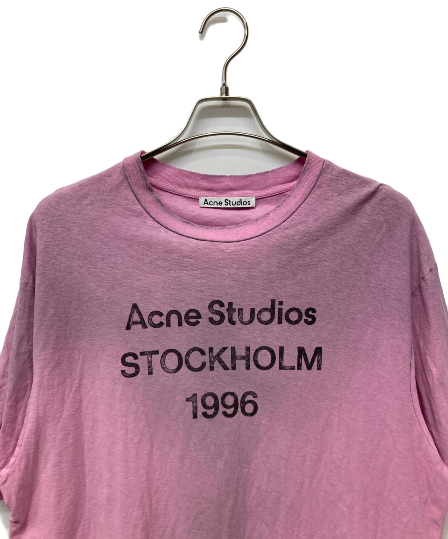 Acne Studios ピンク 長袖カットソー【値下げ交渉受付可】 中古・古着通販】ACNE STUDIOS (アクネ ストゥディオス) 半袖